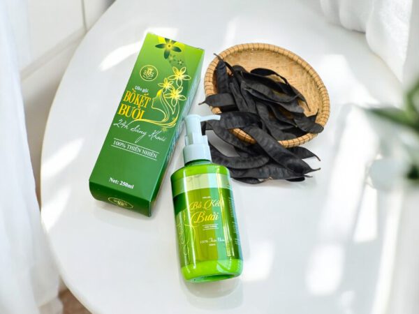 Dầu gội đầu bồ kết bưởi giảm gàu, giảm gãy rụng, kích thích mọc tóc