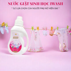 Nước Giặt Sinh Học IWASH ( màu hồng hương hoa )