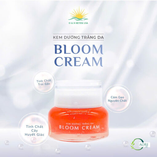 Kem dưỡng trắng da BLOOM CREAM - Ảnh 6