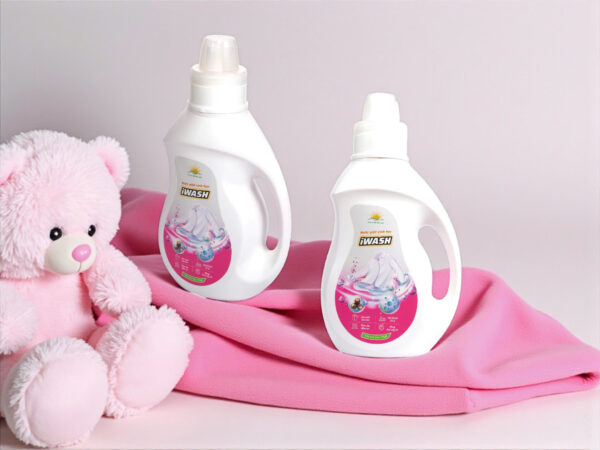 Nước giặt sinh học IWASH (màu hồng)
